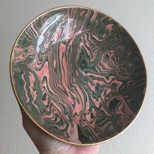 VTG 1993 Bouchet Original Agateware #12 Dish